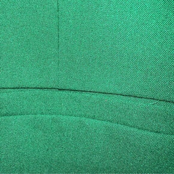 Vince Camuto Green Pleated Slim Leg Fit Ankle Dress Pants Size 6 - Picture 8 of 11